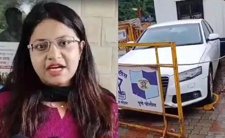 trainee IAS Officer Pooja Khedkar Audi Car Seized