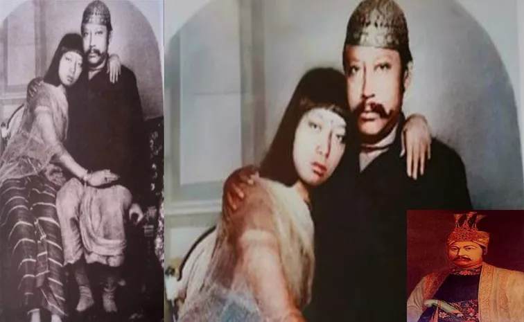 Indias First Self Photograph Was Taken By The King And Queen Of Tripura