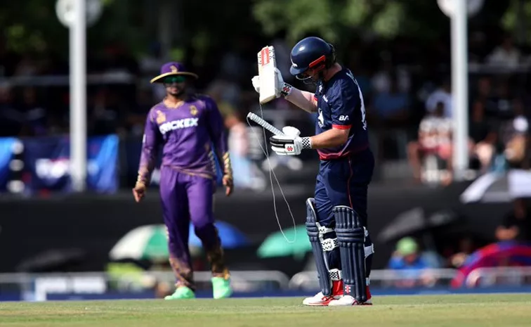 MLC 2024, WF vs LAKR: Andre Russell Broke Travis Head Bat Into Two