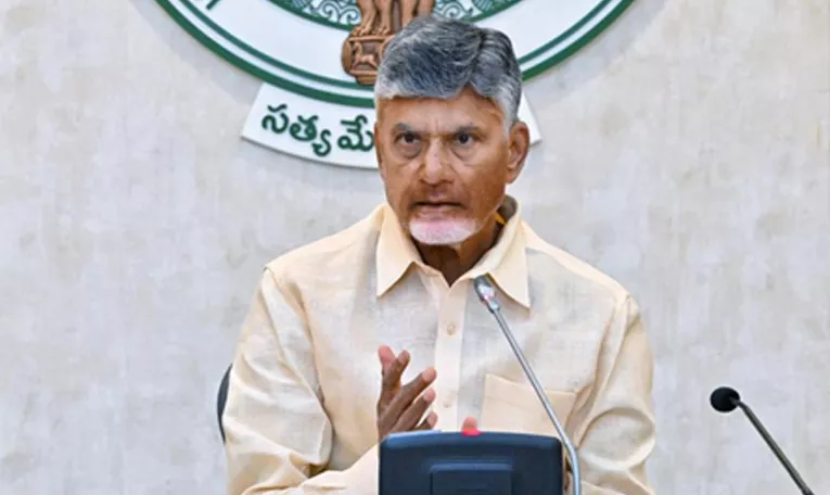 CM Chandrababu Warn Nellore Ministers At Cabinet Meet