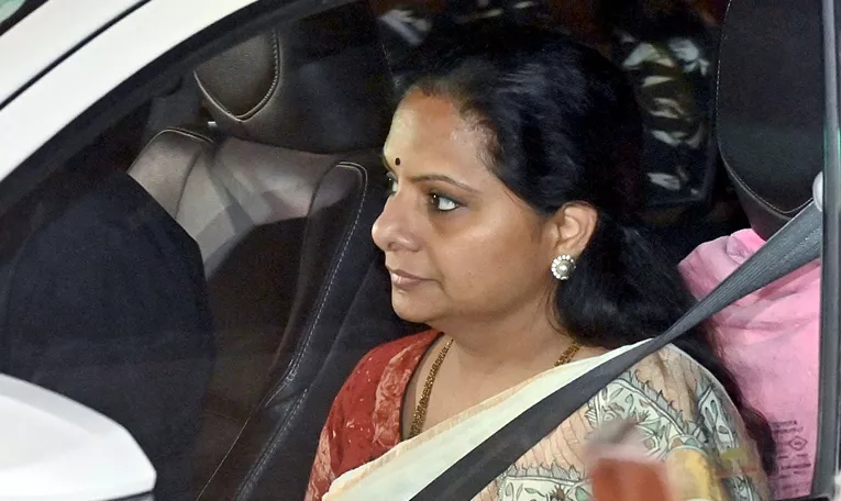 Tihar Jail Kalvakuntla Kavitha hospitalized