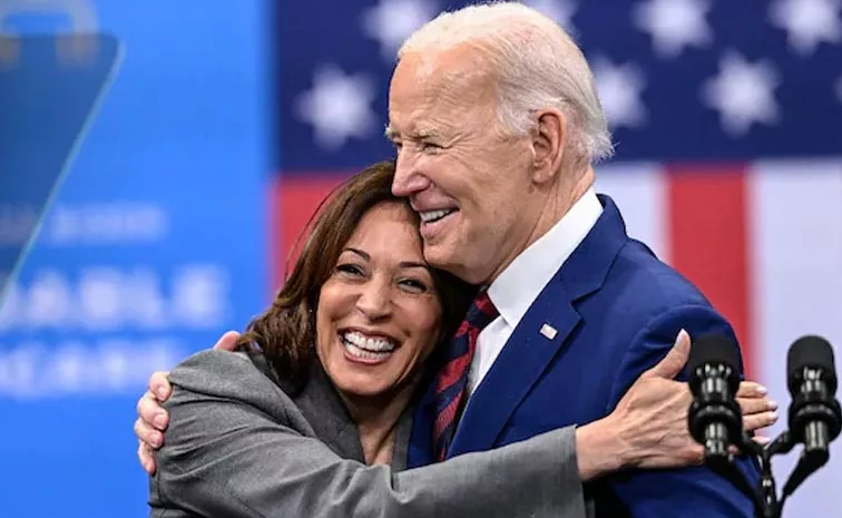 Joe Biden Says Kamala Harris Could Be President Of US