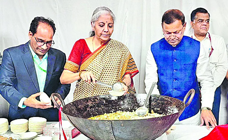 Budget 2024: Nirmala Sitharaman marks final preparations with Halwa ceremony