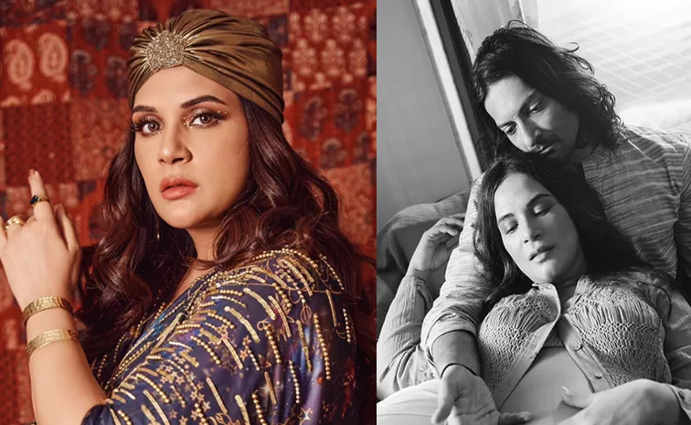 Richa Chadha Drops Maternity Shoot Pictures With Ali Fazal