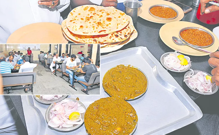 Royal Nizami food at Hyderabad