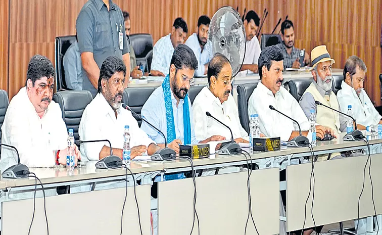 CM Revanth Reddy On loan waiver in large scale meeting of Congress party