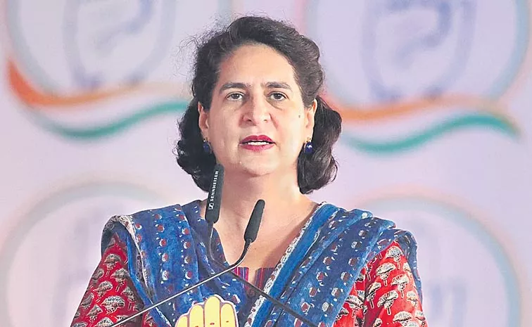 Priyanka Gandhi Criticizes PM Modi Over Job Creation