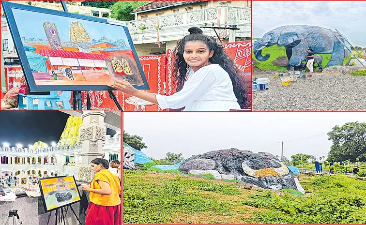 Lavanya Namoju: Lavanya Namoju is a specialized artist on Temples