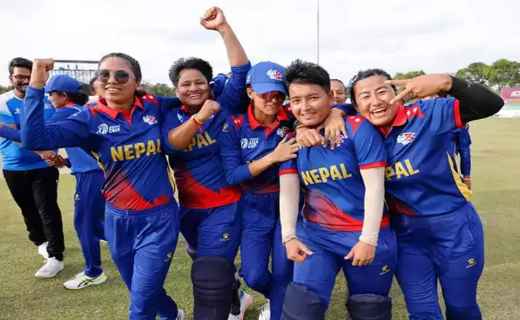 Nepal Won Their First Ever Match In Womens Asia Cup History