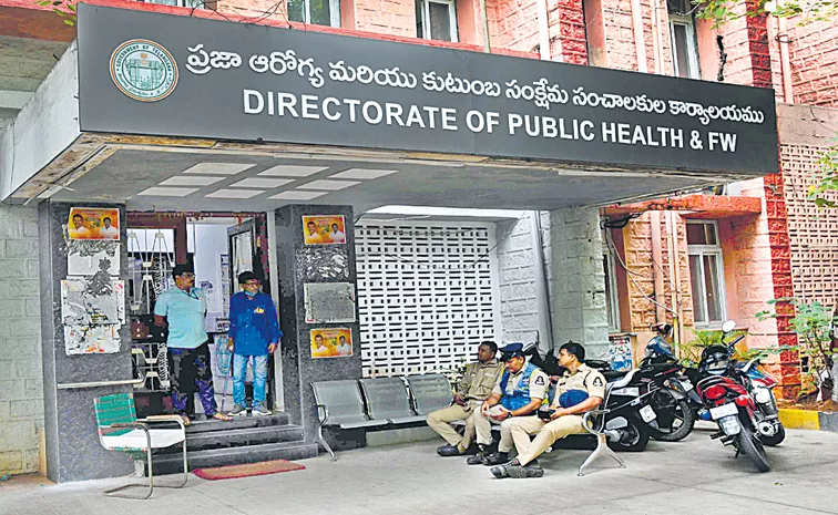 Abolition of Department of Director of Public Health