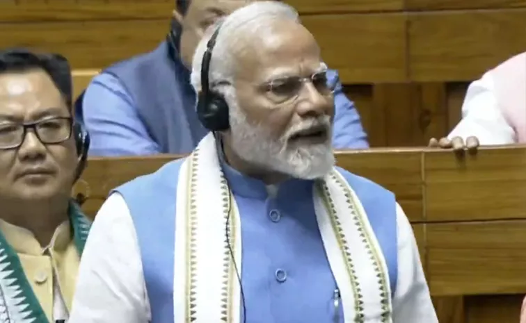 Modi Replies To The Motion Of Thanks On The President Address In The Lok Sabha 