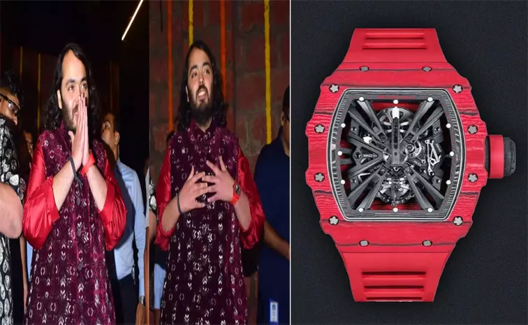 Anant Ambani Wears A Rare More Than Rs 6 Crore Watch For Temple Visit