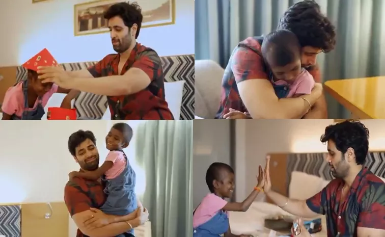 Adivi Sesh Reached Out To Surprise A Little Girl Battling Cancer, Video Viral