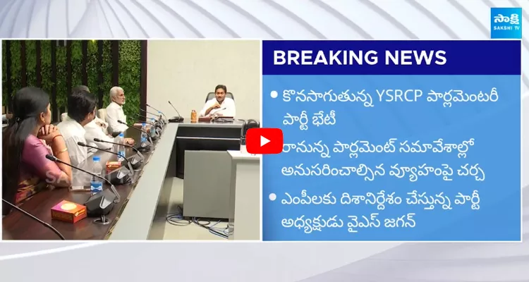 YS Jagan Directions To MPs In YSRCP Parliamentary Party Meeting 