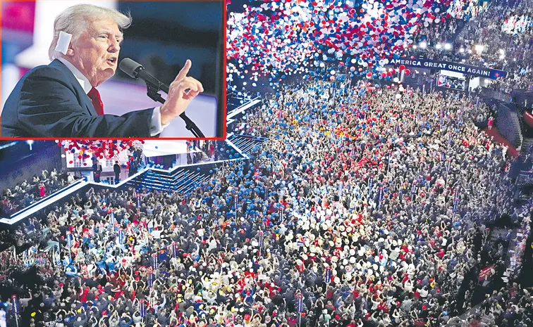 USA Presidential Elections 2024: Donald Trump speaks at 2024 Republican National Convention