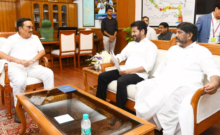 Cm Revanthreddy Meeting With Central Water Minister