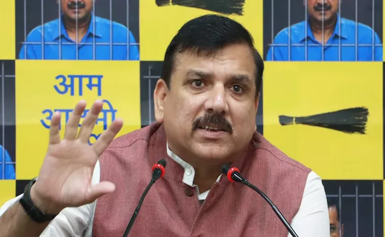 AAP Sanjay Singh claims there is conspiracy to kill Arvind Kejriwal in jail