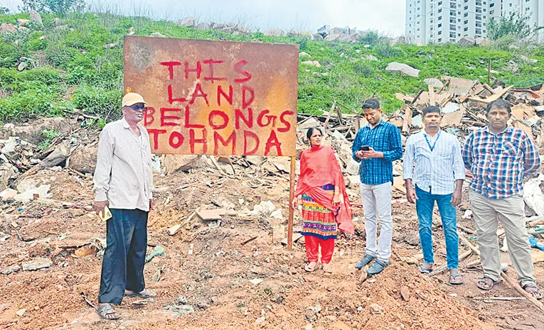 100 crores land kabza in hyderabad