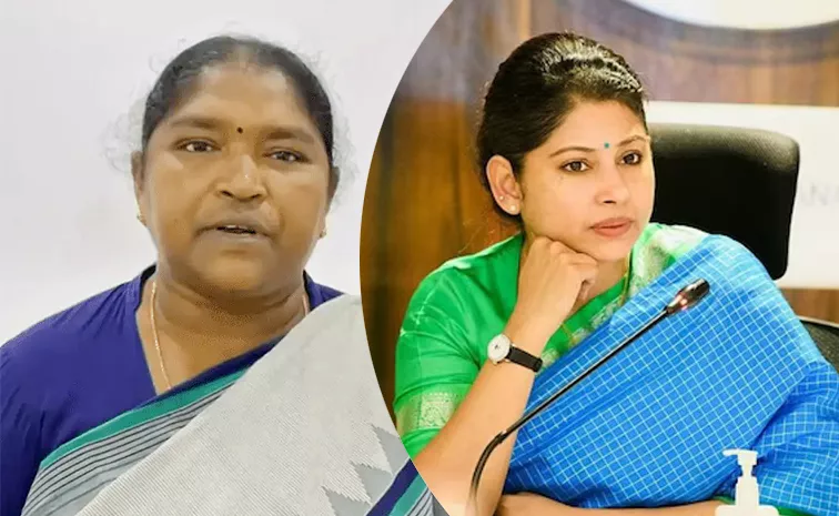 Telangana Minister Seethakka Fires On IAS Officer Smita Sabharwal