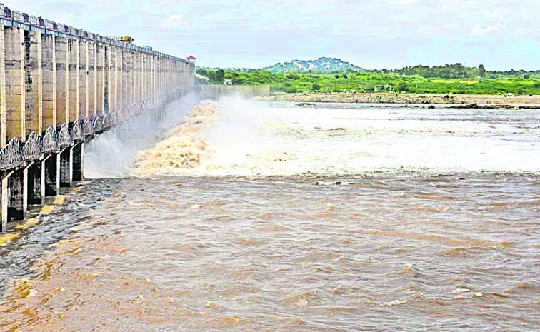 Increased Flood in Krishna