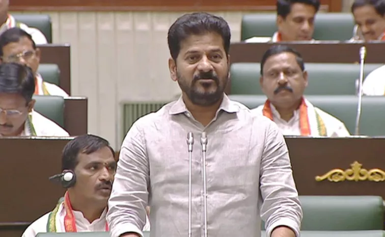 CM Revanth Reddy Slams BRS In Assembly