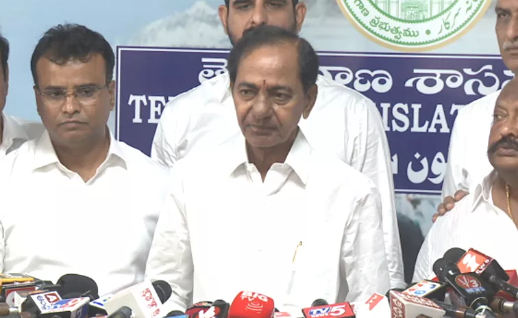 KCR Reacts On Congress Budget 2024 25 Budget