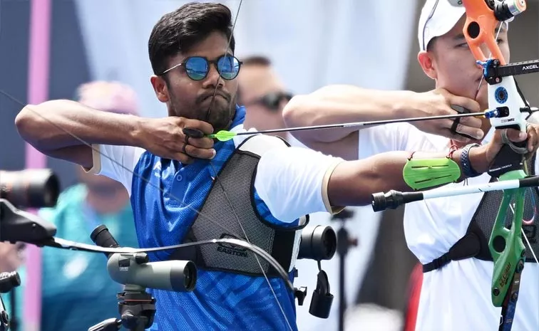 Paris Olympics Mens Archery Ranking Round: Dhiraj finishes fourth, Indian team in quarters