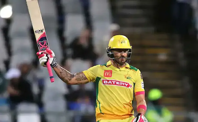 MLC 2024: Faf Du Plessis Slams Blasting Fifty, TSK Beat MINY By 9 Wickets In Eliminator Match