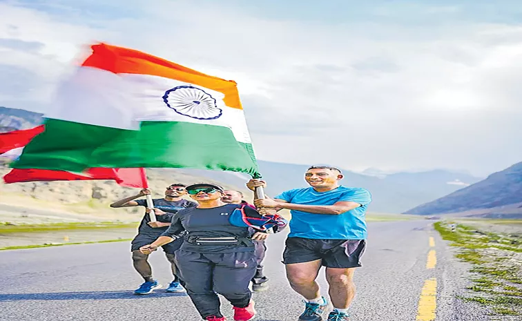 Ex-army officer runs 160 km to mark Kargil Vijay Diwas