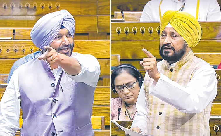 Parliament Budget Session 2024: Charanjit Singh Channi vs Ravneet Singh Bittu verbal spat in Lok Sabha gets personal