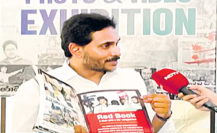 YSRCP Leader YS Jagan Fires On Chandrababu Govt With National Media