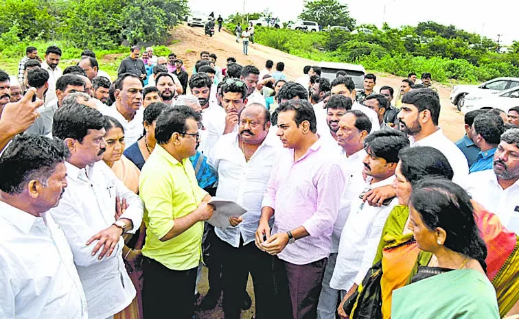 KTR Fires On Congress Govt Over Kaleshwaram Project: Telangana