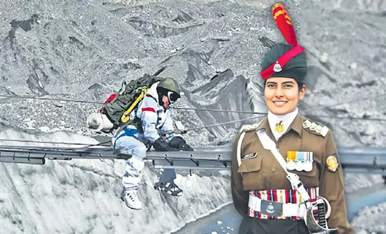 Captain Supreetha CT First Woman Officer from AAD Deployed at Siachen