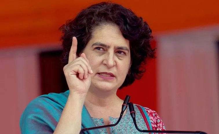 Priyanka Gandhi slams Netanyahu over  gaza Barbaric Genocidal Actions