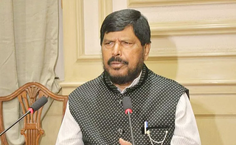 Central Minister Ramdas Athawale Pressmeet In Medak