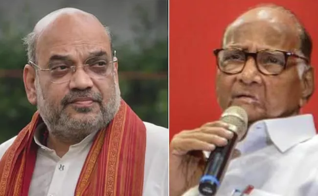 Sharad Pawar attacks Amit Shah over corruption remark