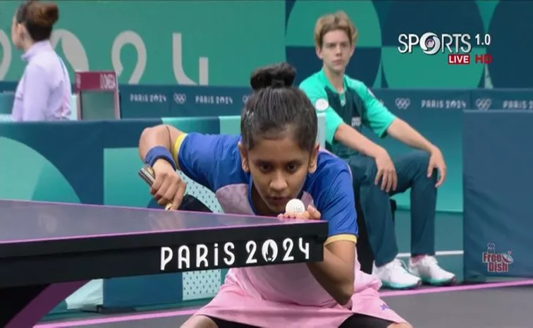 PARIS OLYMPICS 2024 TABLE TENNIS: SREEJA AKULA QUALIFIED INTO ROUND OF 32