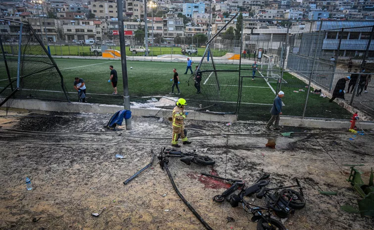 Golan Heights attack: Israel hits Hezbollah targets after football pitch attack