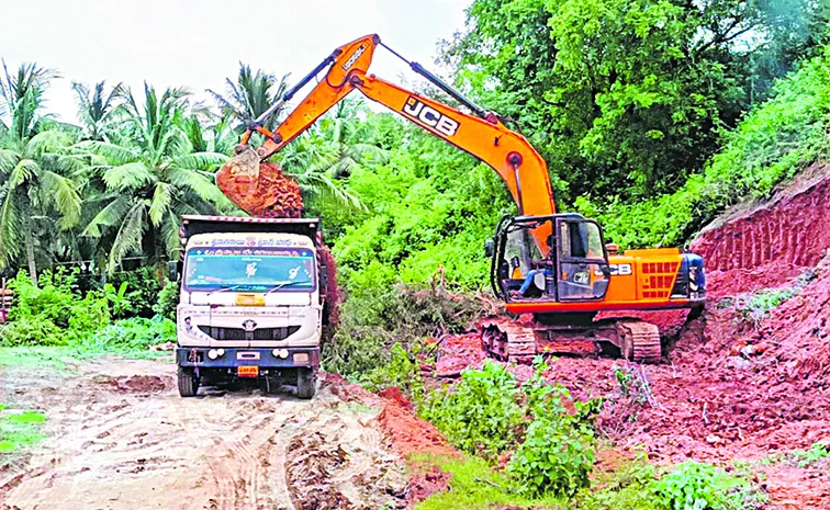 TDP leaders doing illegal mining