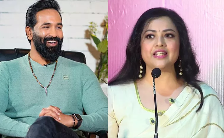 Meena Comments On Manchu Vishnu