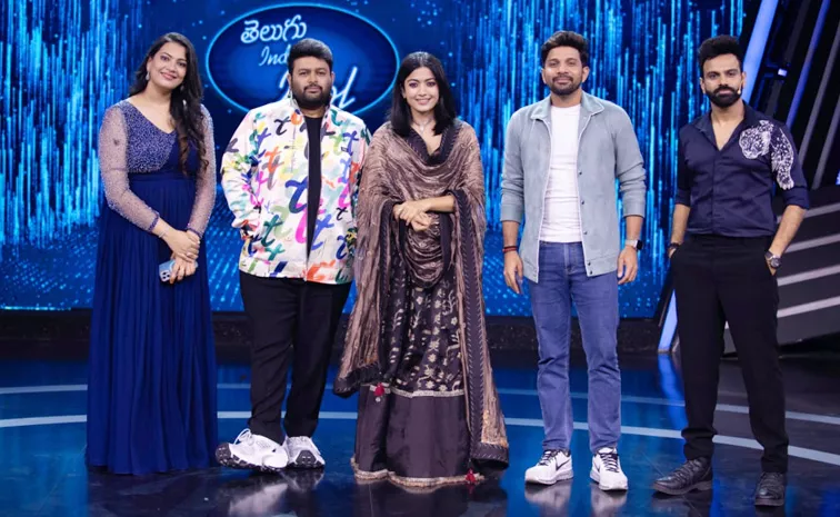 Rashmika In Telugu Indian Idol Season 3 Latest