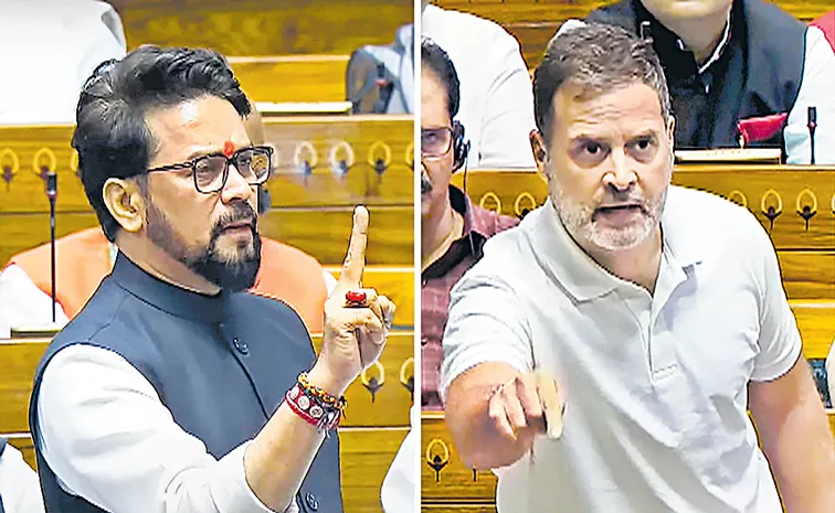 Parliament Session: Rahul Gandhi vs Anurag Thakur over Caste Census in Lok Sabha