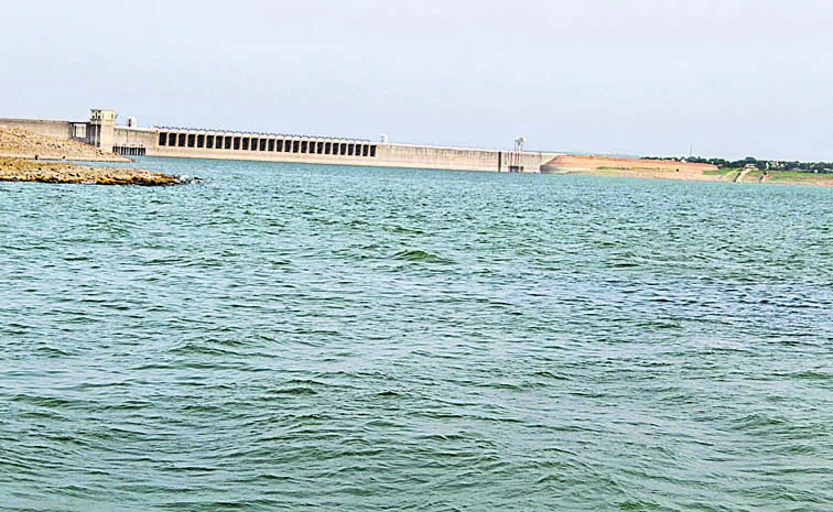 Huge Flood Water Inflow To Nagarjuna Sagar Dam