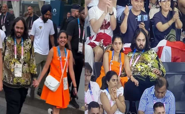 Paris 2024 Olympics Radhika Merchant Anant Ambani Look Casually Cool