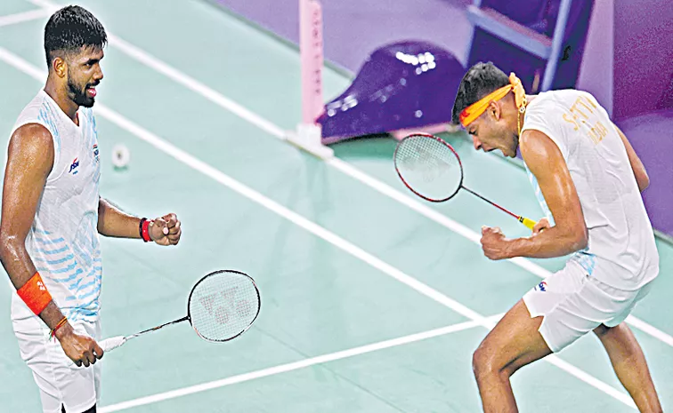 Satwik and Chirag pair as group topper