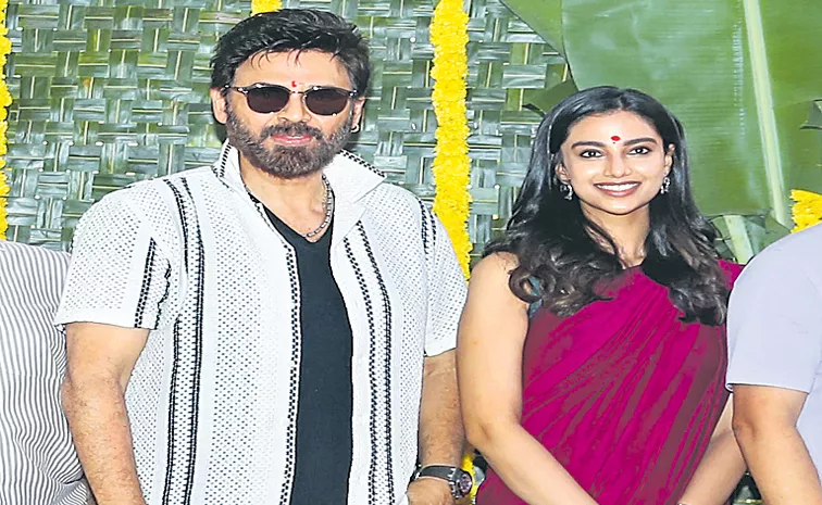 Venkatesh, Anil Ravipudi, Dil Raju Film Launched