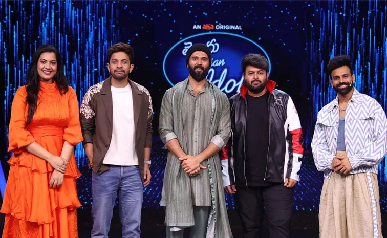 Vijay Devarakonda Special Guest in Telugu Indian Idol Season 3