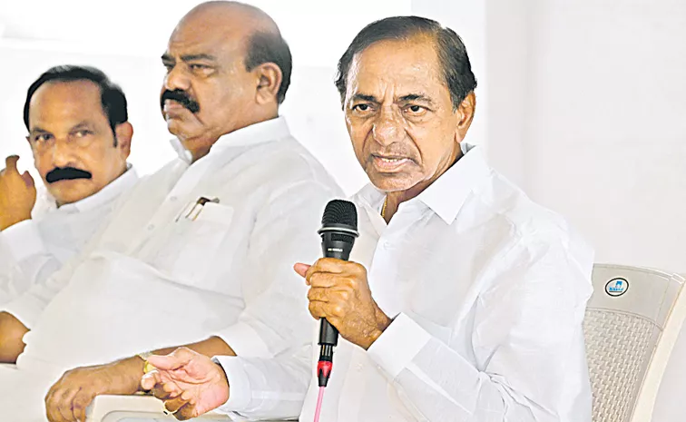 BRS Leader KCR Fires On Congress Party