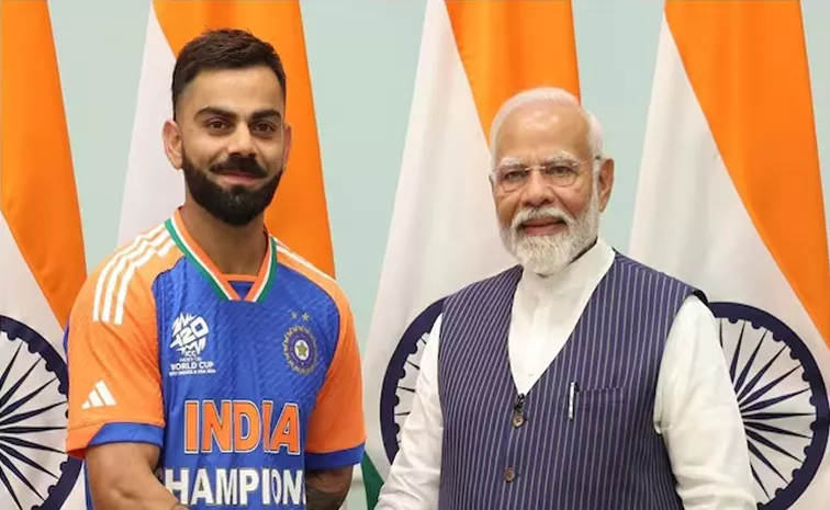 T20 world champion Virat Kohli thrilled after meeting PM Modi