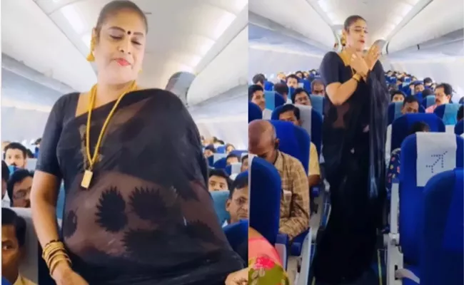 Video of woman dancing aboard an IndiGo flight went viral on social media